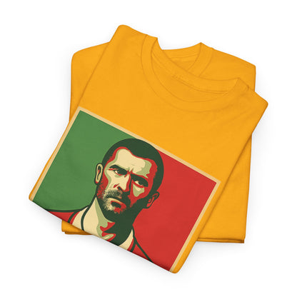 Keane Football Poster Tee — Retro Soccer Jersey Graphic T-Shirt