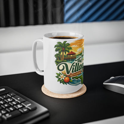 The Villages of Florida Ceramic Coffee Cups, 11oz, 15oz