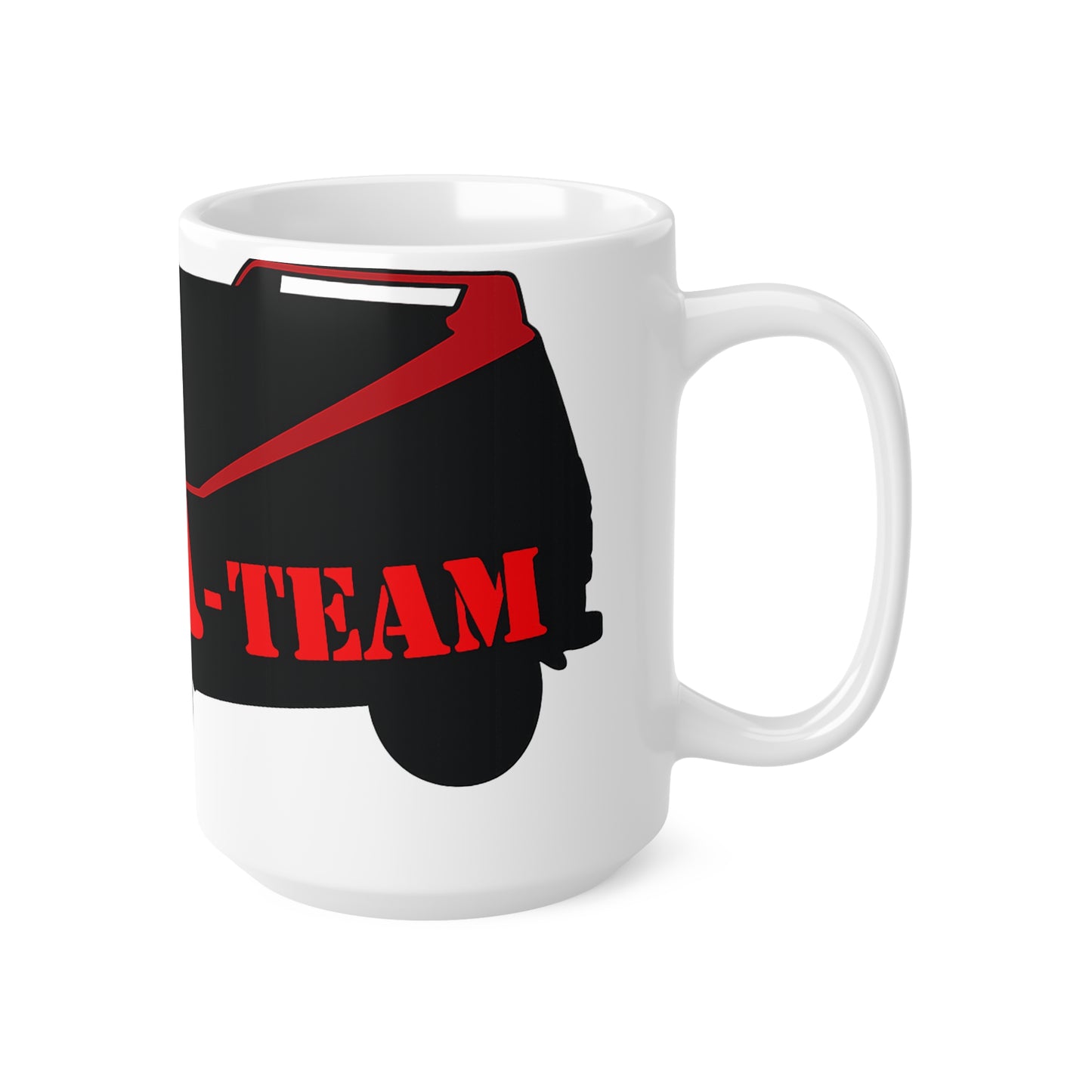 A-Team Van Coffee Mug — Retro TV Show Ceramic Mug (11oz & 15oz)