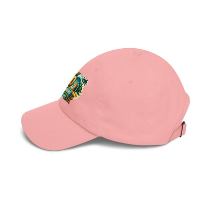 Rio de Janeiro Vintage Surf Dad Cap — Tropical Beach Hat