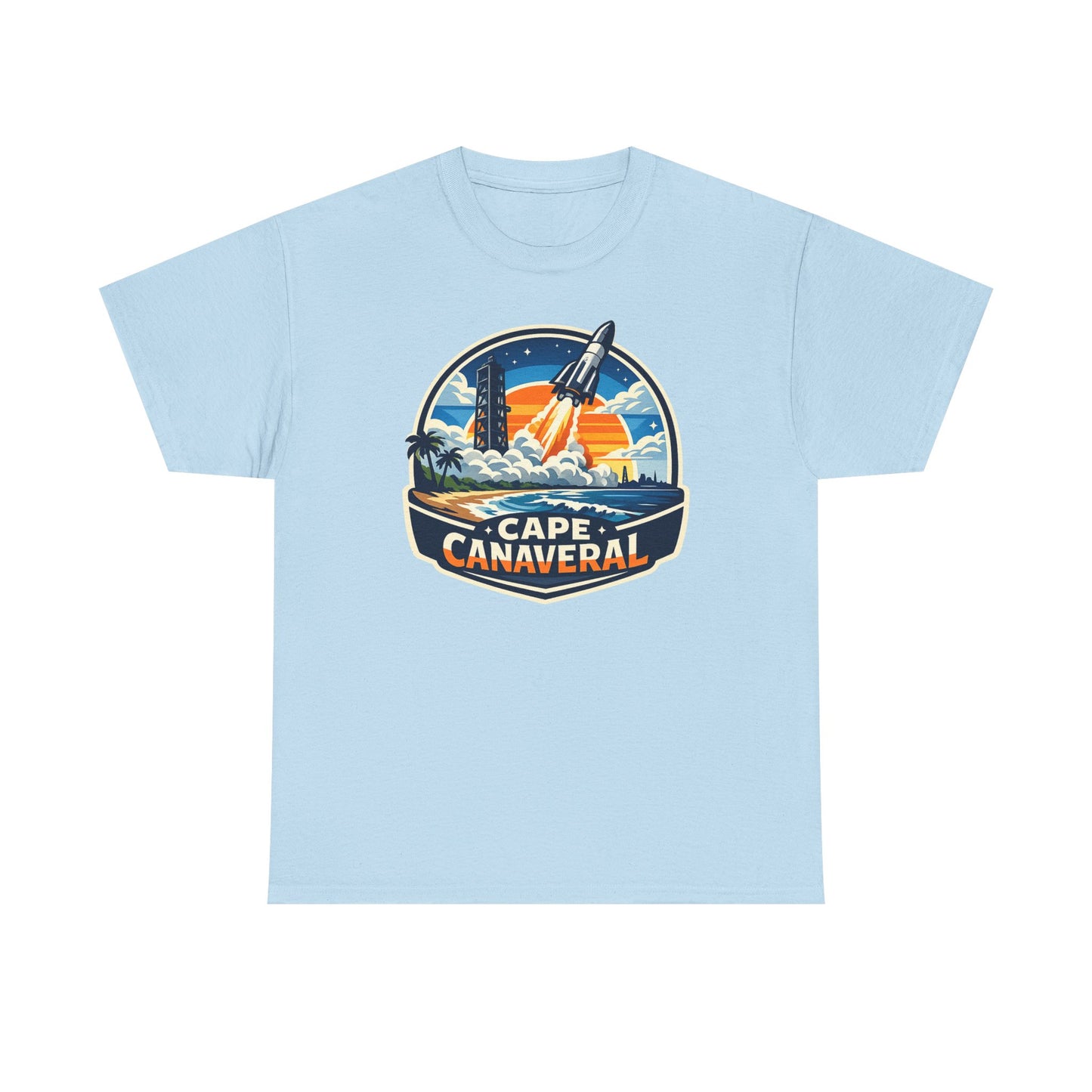 Cape Canaveral Rocket Launch T-Shirt