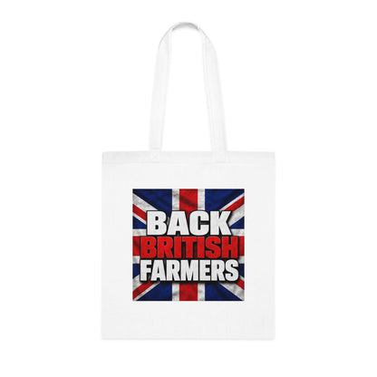 Back British Farmers Tote Bag — Union Jack Cotton Shopper