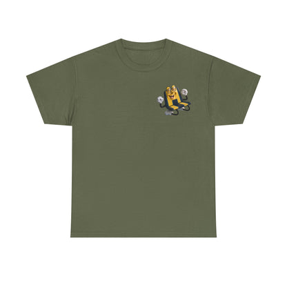 Manchester City T‑Shirt — "Empty Seats On Tour" Cartoon Seat Graphic Tee