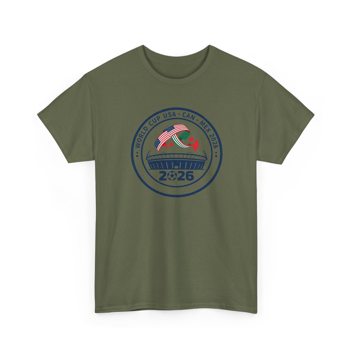 2026 World Cup USA Canada Mexico Soccer Tee