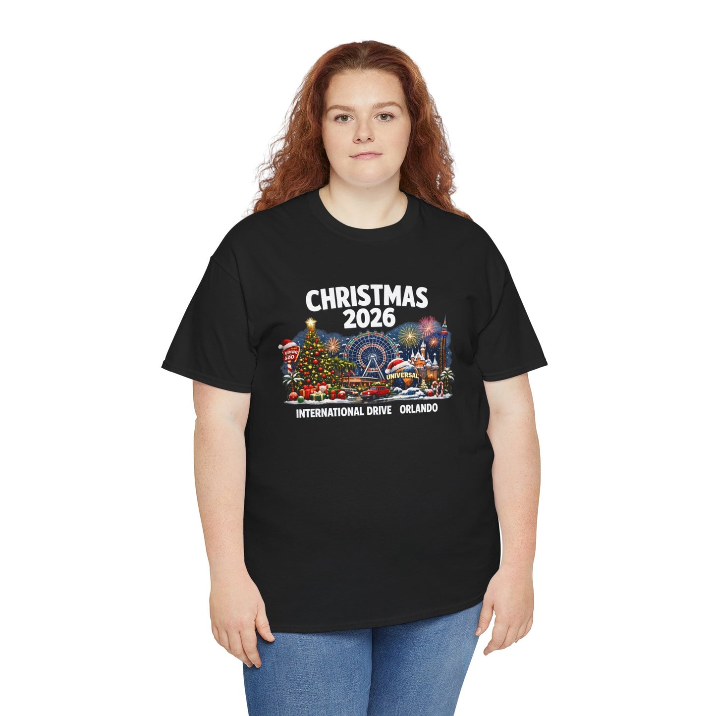 Christmas 2026 Orlando T-Shirt — International Drive Holiday Souvenir