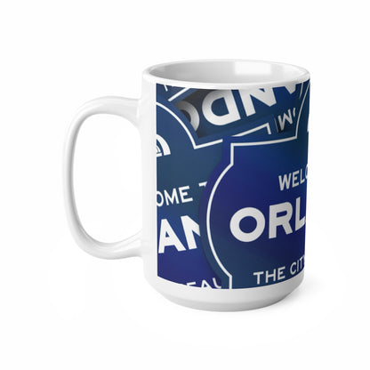 Orlando "Welcome to Orlando" Ceramic Coffee Mug – City Beautiful Souvenir (11oz & 15oz)