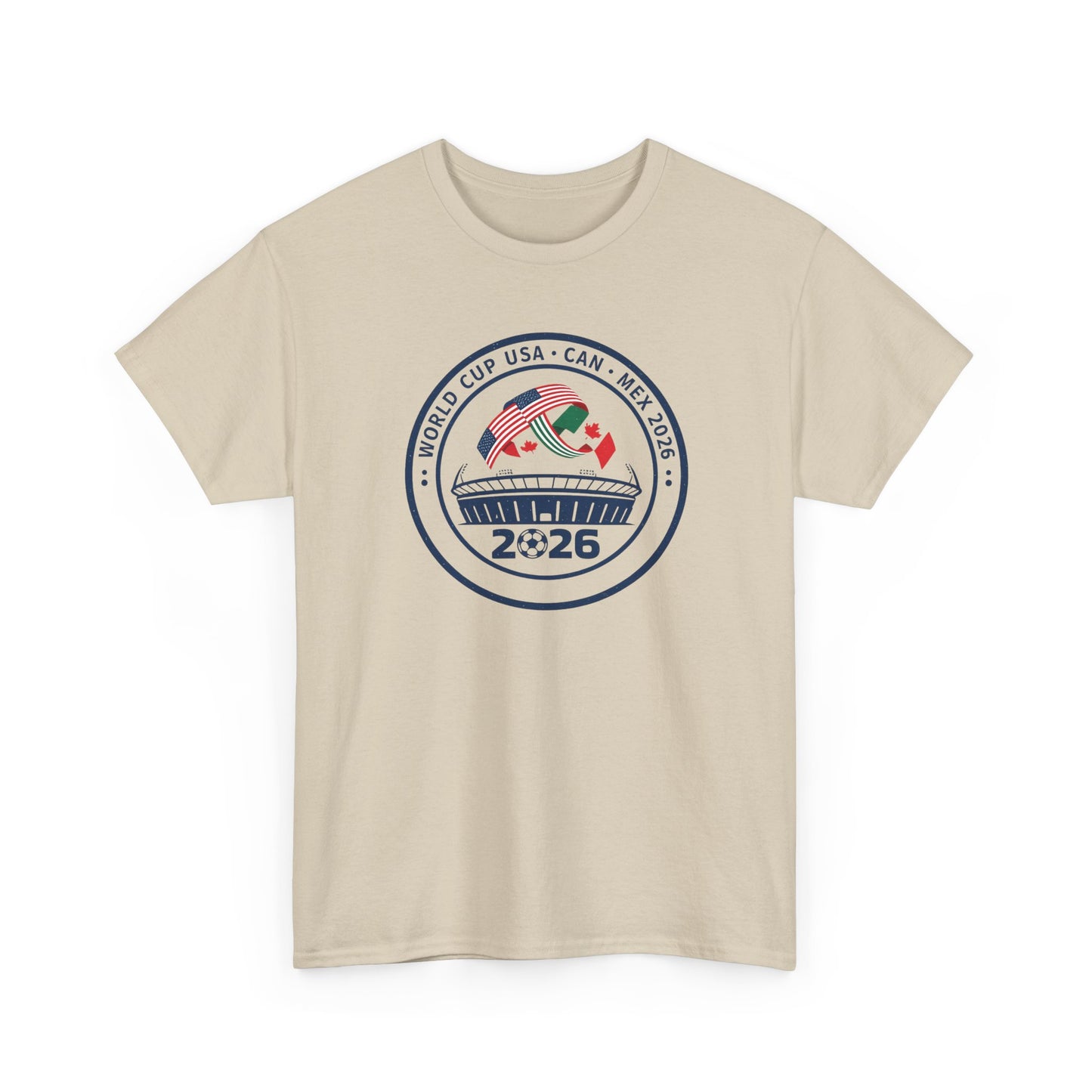 2026 World Cup USA Canada Mexico Soccer Tee