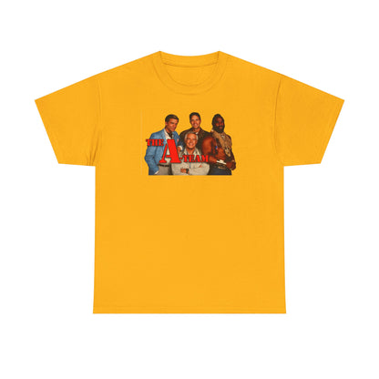 A-Team Graphic Tee — Retro TV Series Logo & Character Poster T-Shirt