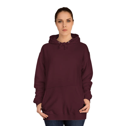 College Hoodie — “Is It Too Late to Be Good” Grinch Holiday Hoodie