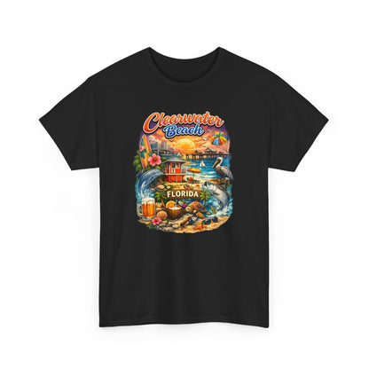 Clearwater Beach Florida Vintage Vacation T-Shirt
