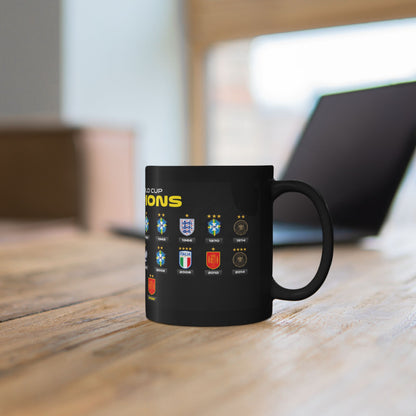 World Cup Champions Mug — All FIFA Winners Coffee Cup (11oz/15oz)