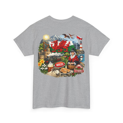 Wales Pride T-Shirt — 'Make Wales Great Again' Welsh Dragon Tee