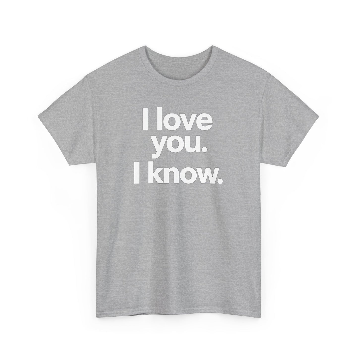 I Love You I Know Saying T‑Shirt from Star Wars