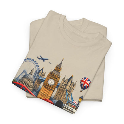 London Landmarks T‑Shirt — British Icons Collage Tee
