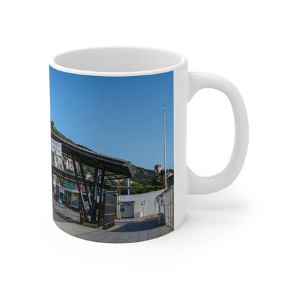 Gibraltar Rock Scenic Ceramic Mug – 11oz/15oz Travel Landmark Coffee Cup