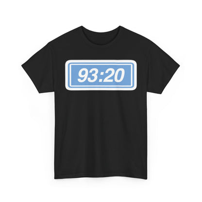 Manchester City 93:20 Tee — Minimal Retro Graphic T‑Shirt