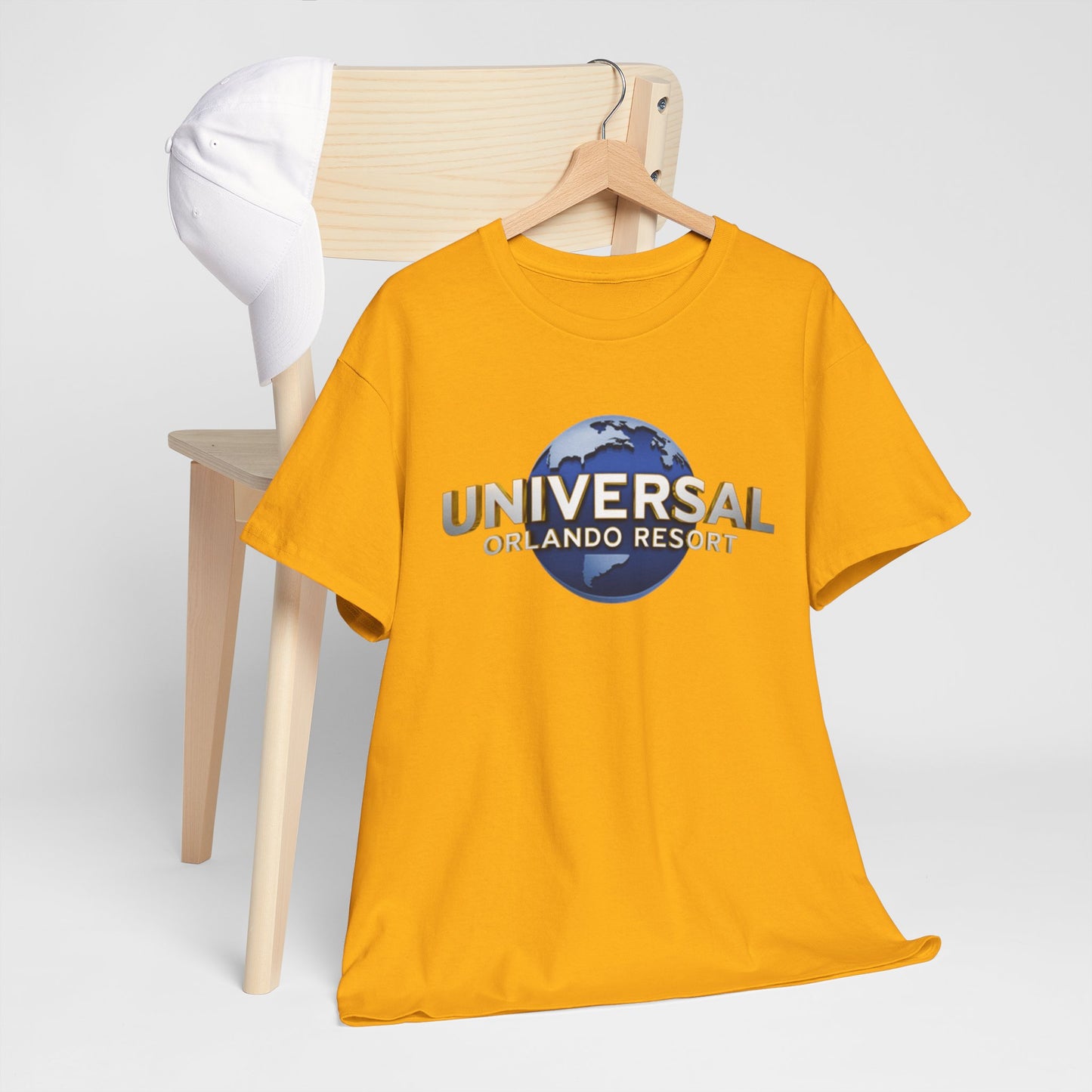 Universal Orlando Resort T‑Shirt — Retro Globe Logo Souvenir Tee
