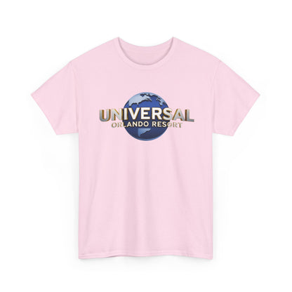 Universal Orlando Resort T‑Shirt — Retro Globe Logo Souvenir Tee
