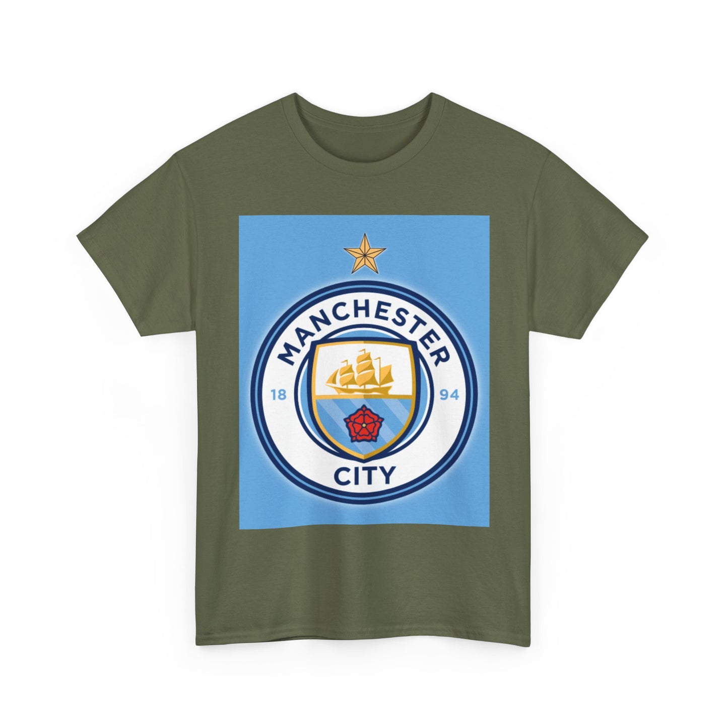 Manchester City Logo T-Shirt – Football Fan Tee
