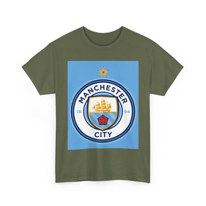 Manchester City Logo T-Shirt – Football Fan Tee