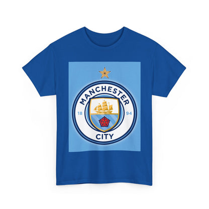 Manchester City Logo T-Shirt – Football Fan Tee