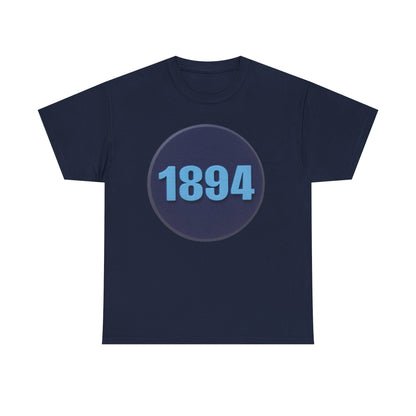 1894 Manchester City Circle Graphic Tee — Vintage Year Anniversary T-Shirt