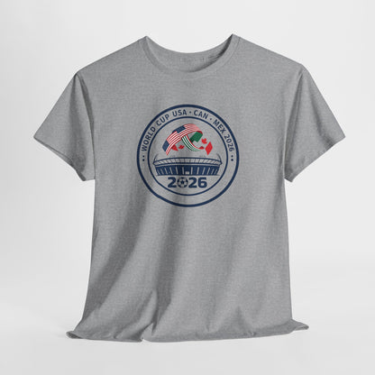 2026 World Cup USA Canada Mexico Soccer Tee