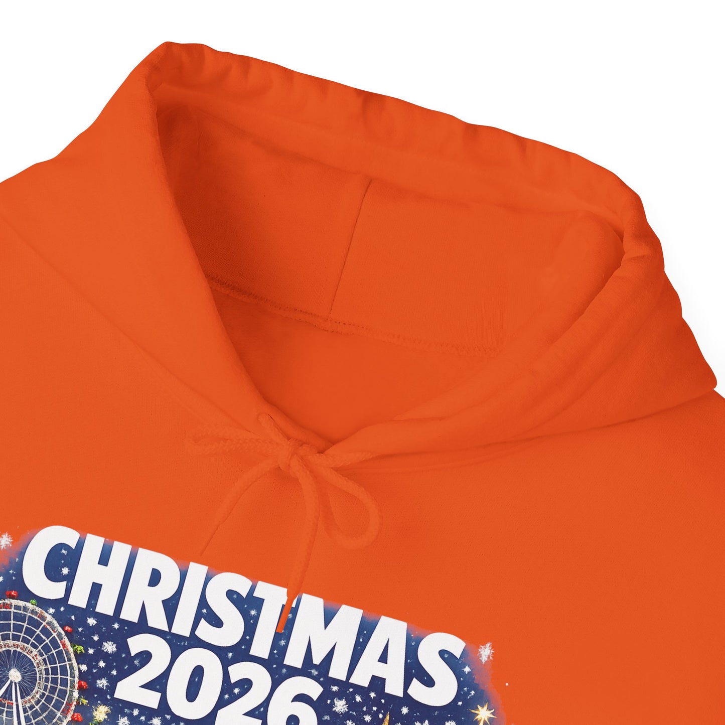 Christmas 2026 Holiday Hoodie — Festive Winter Village Sweatshirt
