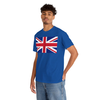 Union Jack Flag T‑Shirt — British Flag Tee for UK Pride & Travel