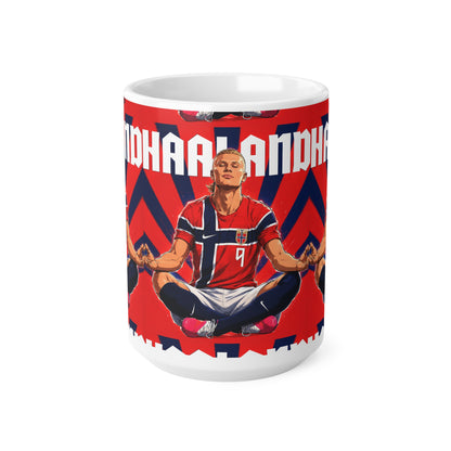 Erling Haaland Norway Player — Ceramic Coffee Cup (11oz & 15oz)
