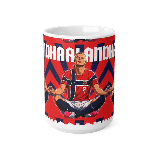 Erling Haaland Norway Player — Ceramic Coffee Cup (11oz & 15oz)