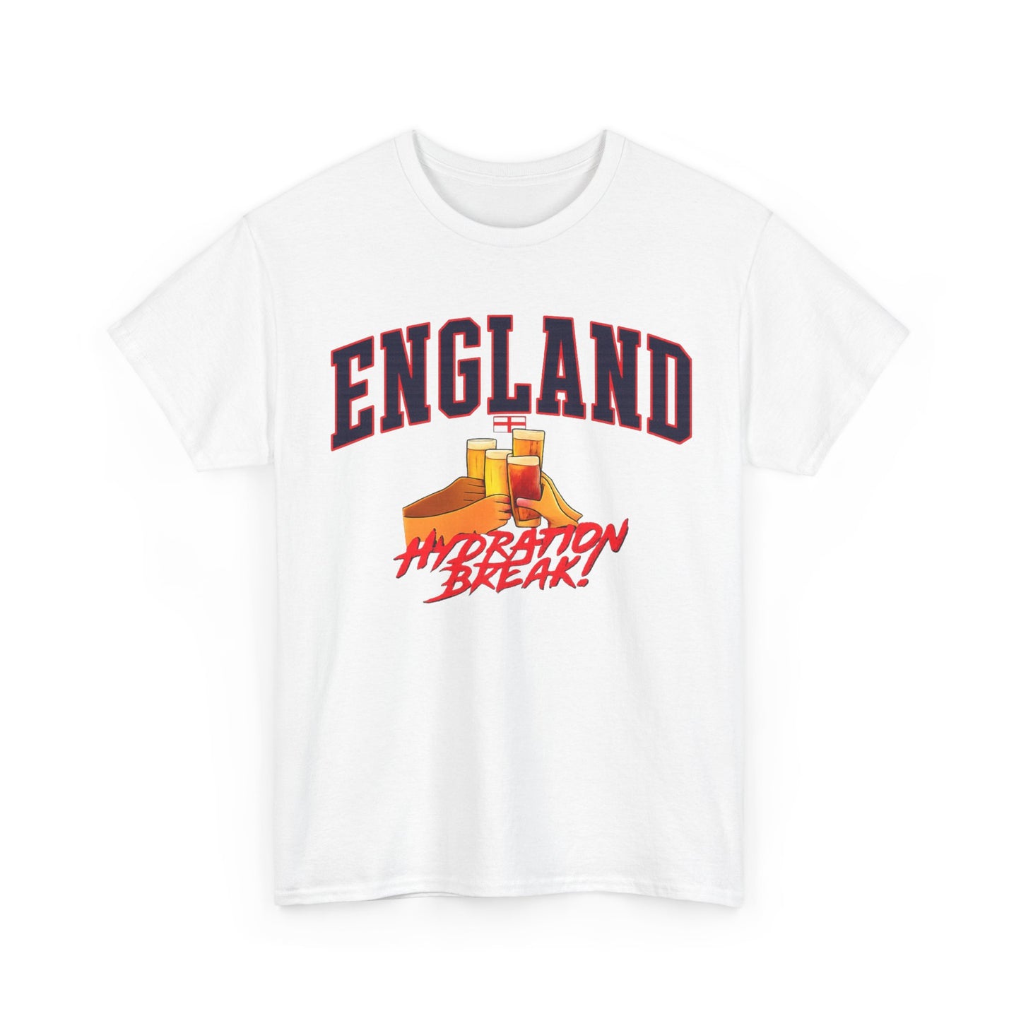 England Hydration Break T‑Shirt — "I'm Having an Hydration Break" Sports Tee