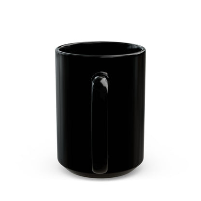 Coffee Guy Mug — Black Ceramic Coffee Cup for Men, Bold Retro Script Design (11oz & 15oz)