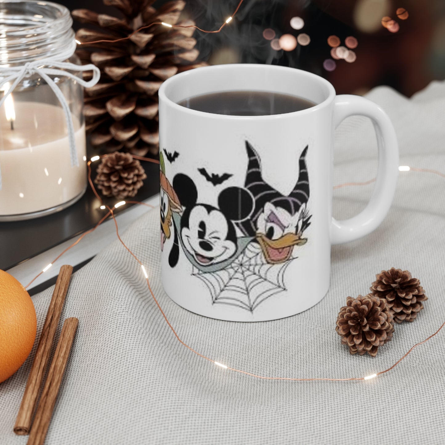 Halloween Cartoon Character Coffee Mug — 11oz & 15oz Ceramic