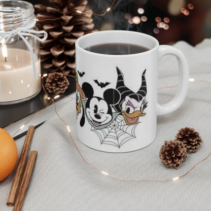 Halloween Cartoon Character Coffee Mug — 11oz & 15oz Ceramic