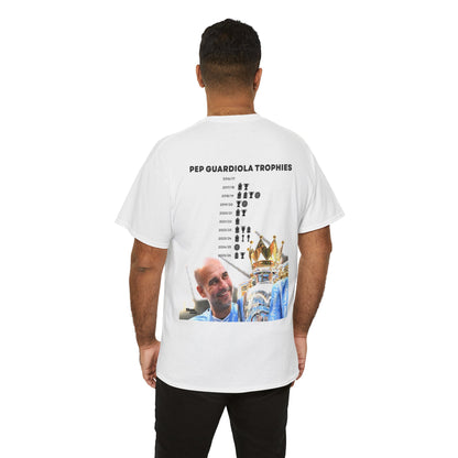 Pep Guardiola Trophies Graphic Tee
