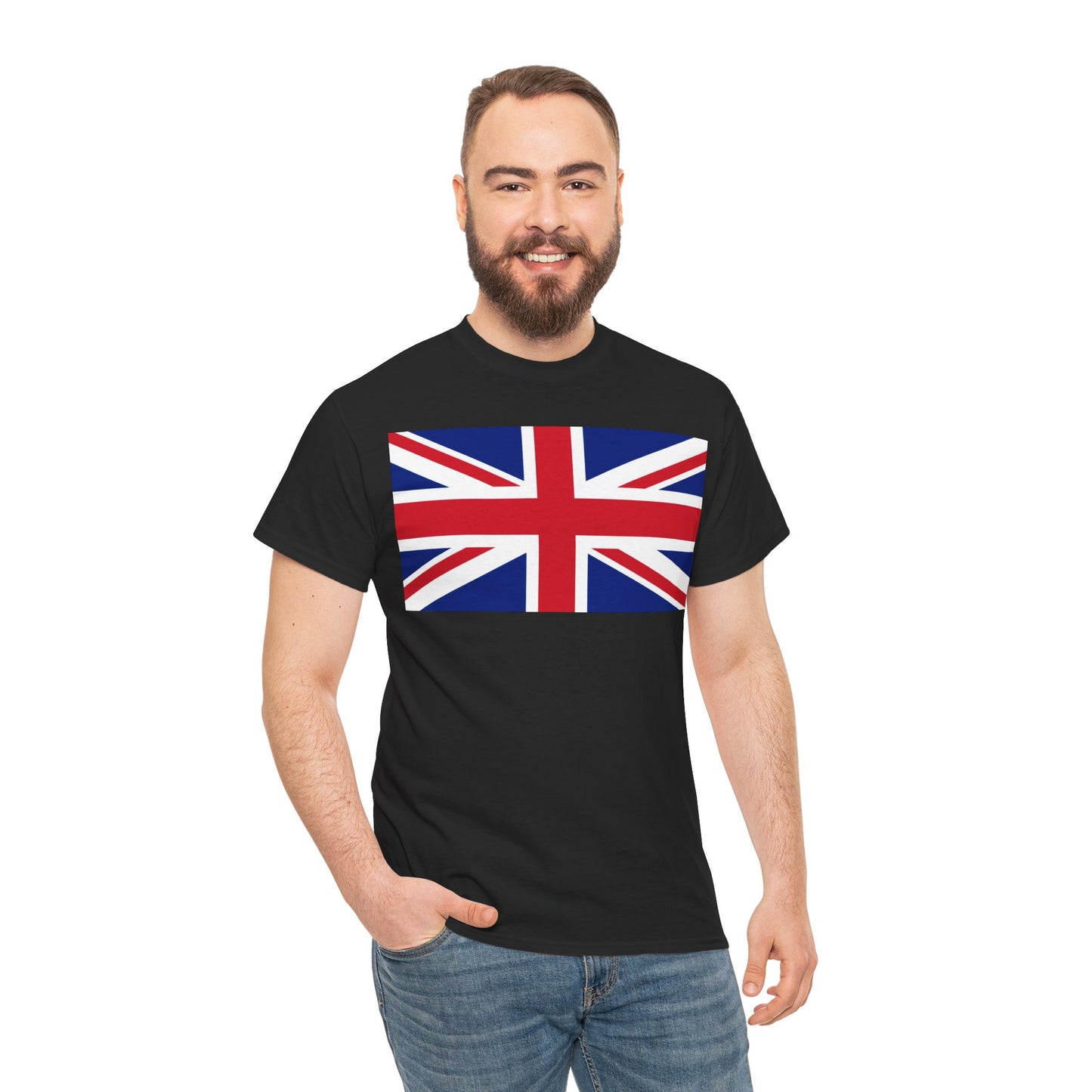 Union Jack Flag T‑Shirt — British Flag Tee for UK Pride & Travel