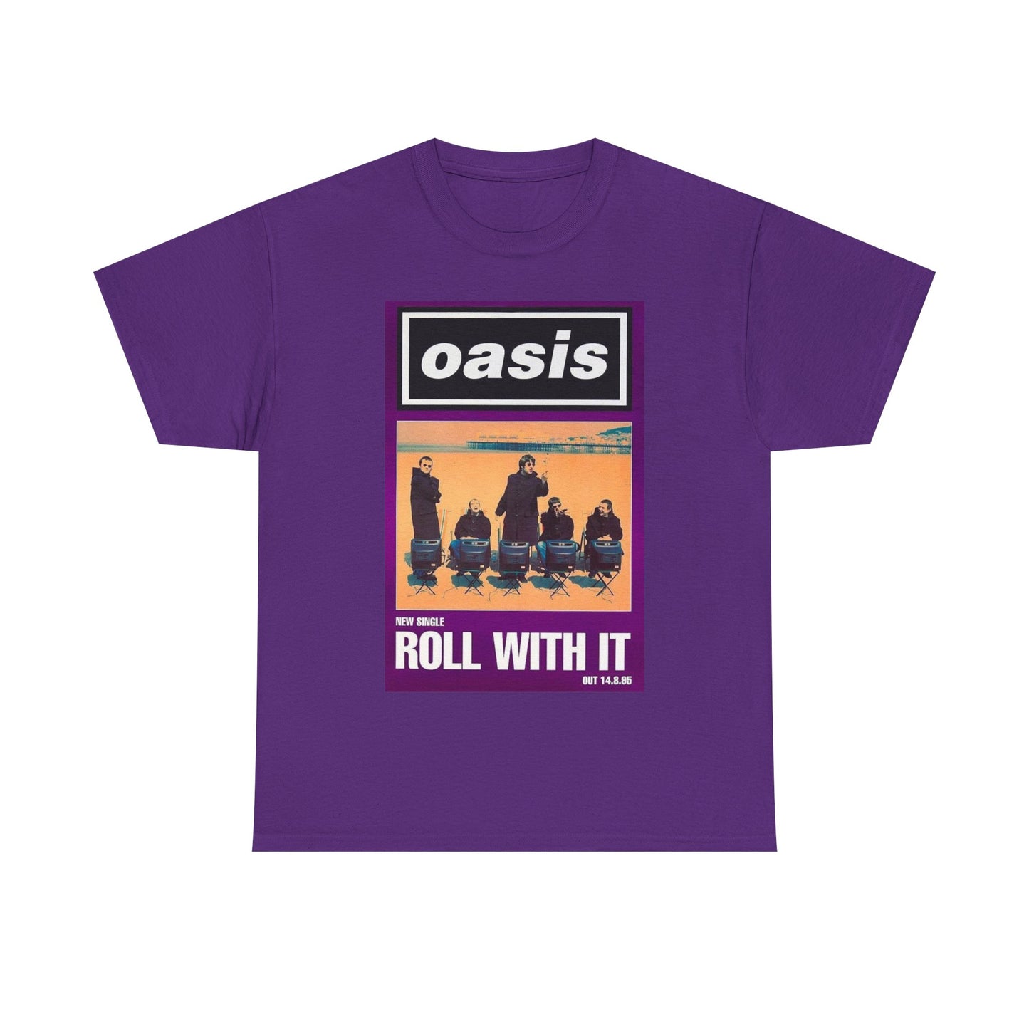 Oasis "Roll With It" Band Tee