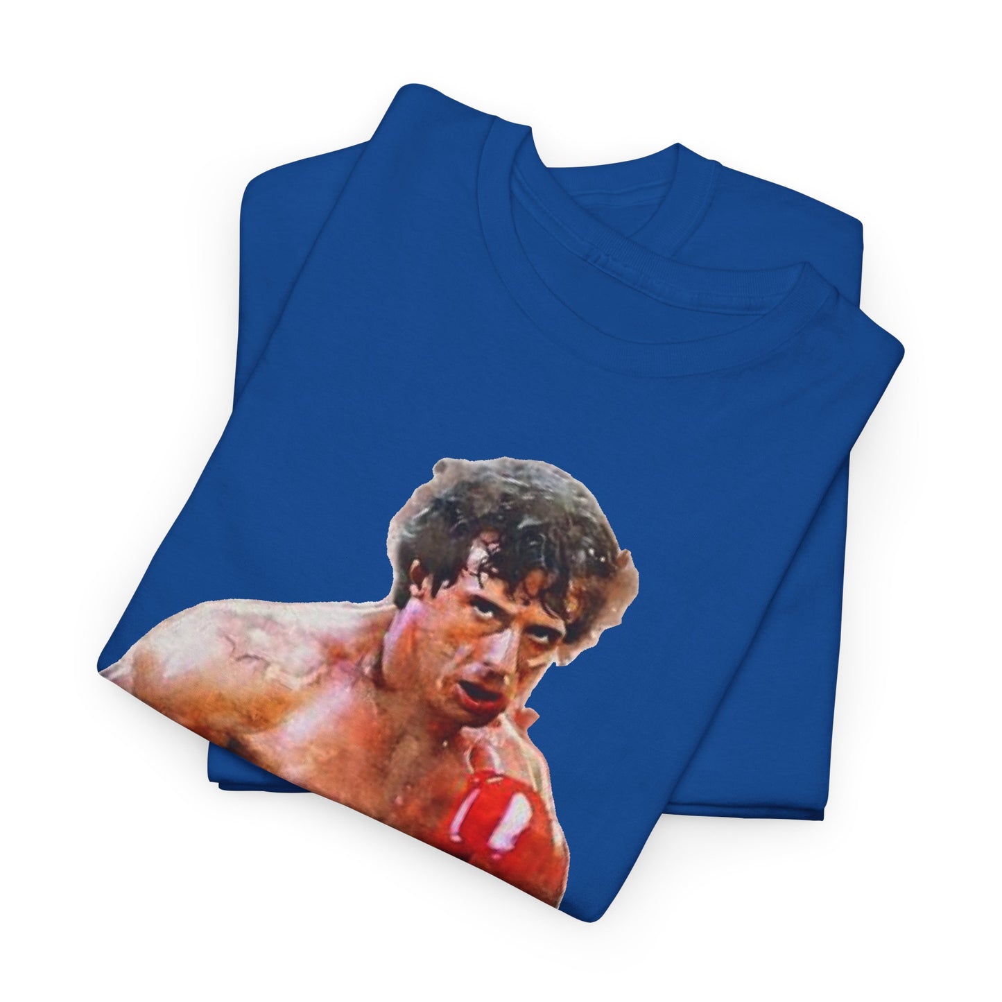 Boxing Rocky Balboa Graphic Tee – Retro Fighter Movie Shirt