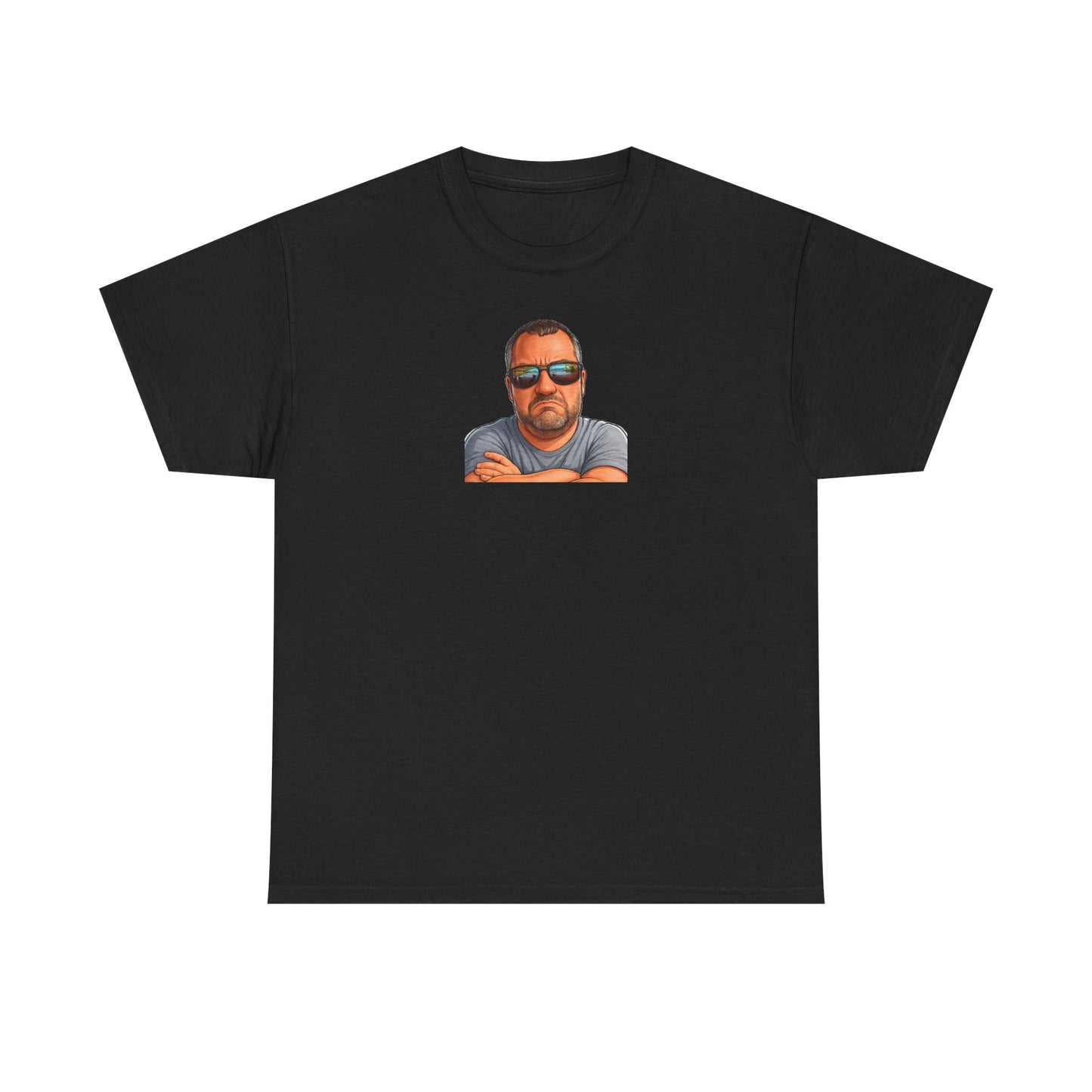 Go Ahead Make My Day T-Shirt — Sunglasses Guy Graphic Tee