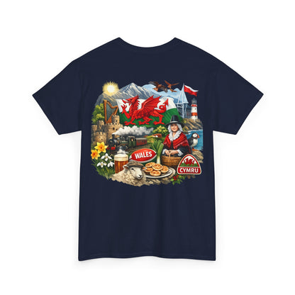 Wales Pride T-Shirt — 'Make Wales Great Again' Welsh Dragon Tee