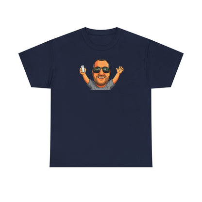 Graphic Tee — “Life Is Too Short” Funny Retro Portrait T-Shirt