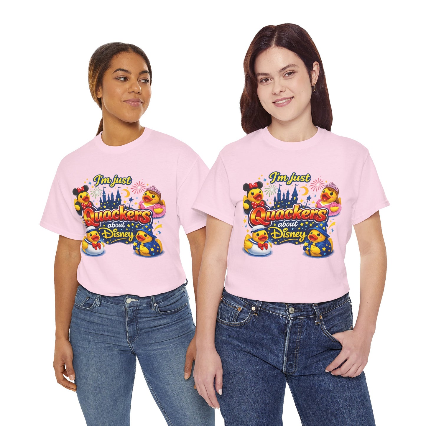 Quackers About Disney Rubber Duck Tee — "I'm Just Quackers About Disney" Graphic T-Shirt