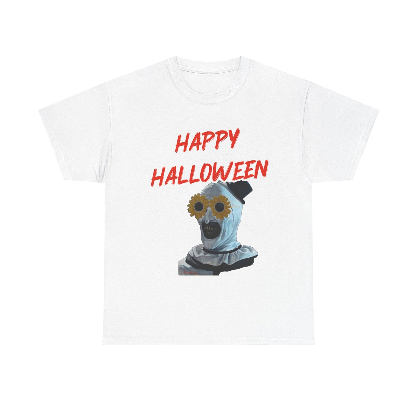Happy Halloween Costume Mask T‑Shirt
