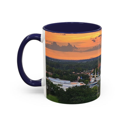 Disney Magic Kingdom Castle Sunset Coffee Mug (Accent, 11/15oz)