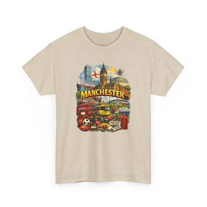 Manchester Skyline Collage T-Shirt