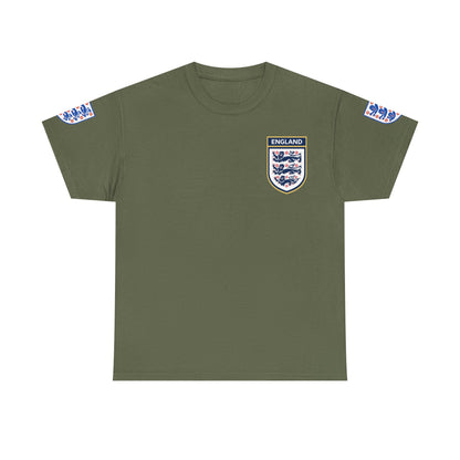 England Football Tee — "And After All You're My Wonderwall" Lyrics Tee
