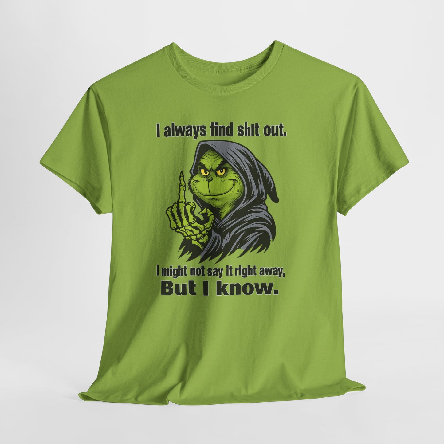 Reaper Witch Graphic Tee — "I Always Find Shit Out. I Might Not Say It Right Away, But I Know."
