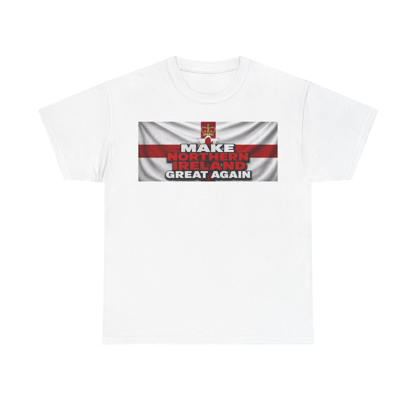 Northern Ireland Collage Tee — "Make Northern Ireland Great Again" Graphic T-Shirt