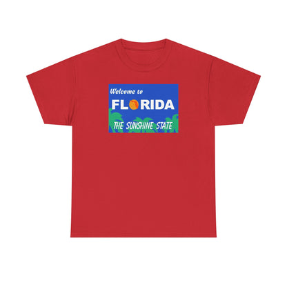 Florida "Welcome to Florida - The Sunshine State" T-Shirt